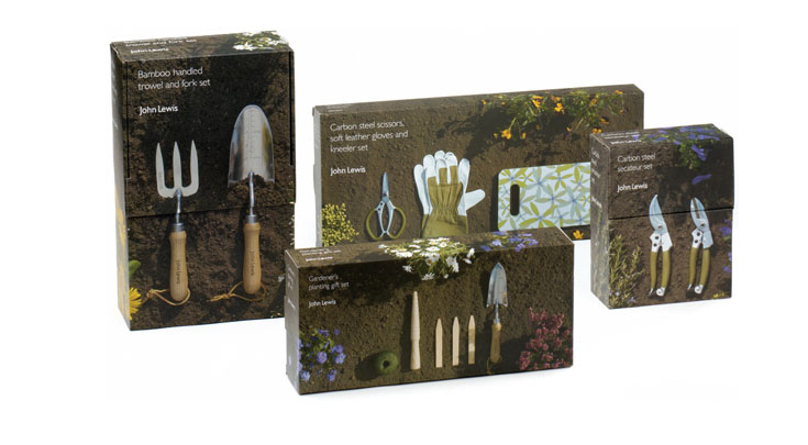 John Lewis Partnership - Gardening gift packaging